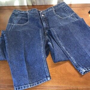 Vtg Guess Jeans Mens Measures 40X32 Tapered 2 Button Zip 10075-32 USA Made